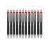 Ручка с жидкими чернилами Uni-Ball Rollerball Jetstream SXN-210 Красный 1 mm (12 Предметы)