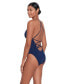 Women's Strappy Plunge One Piece Swimsuit
