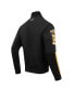 Men's Black Boston Bruins Classic Chenille Full-Zip Track Jacket