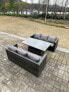 6-Sitzer Rattan Sofa Set Gartenmöbel