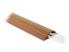 Delock 20731 - Cable duct - Floor - Polyvinyl chloride (PVC) - Brown