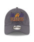 ფოტო #3 პროდუქტის Men's Gray Phoenix Suns 2022 NBA Playoffs Bubble Letter 9TWENTY Adjustable Hat