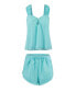 ფოტო #3 პროდუქტის Women's Christabel Pajama Cami & Shorts Set