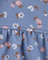 Baby Floral Snap-Up Cotton Sleep & Play 6M