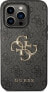 Фото #3 товара Guess Guess GUHCP15L4GMGGR iPhone 15 Pro 6.1" szary/grey hardcase 4G Big Metal Logo