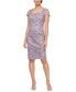 Фото #1 товара Платье женское Alex Evenings с вышивкой квадратным вырезом