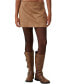 ფოტო #1 პროდუქტის Women's Suede Mini Skirt