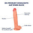 Massiver Naturdildo aus Silikon, 31,5 cm