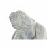 Decorative Figure DKD Home Decor Grey Light grey Buddha Oriental 18 x 14 x 23 cm