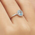 Fancy Cloud Light Blue FCL74 elegant silver ring