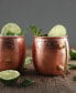 Фото #8 товара Smooth Copper Moscow Mule Mugs, Set of 4