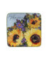 Фото #3 товара Sunflower Bouquet Set of 4 Canape Plates, 6"