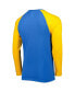 Фото #2 товара Men's Powder Blue Los Angeles Chargers Current Raglan Long Sleeve T-shirt