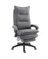 Office Chair Adjust Height Recliner with Footrest, Wheel, High Back