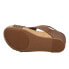 Фото #5 товара Corkys Carley Metallic Studded Wedge Womens Brown Casual Sandals 30-5316-ANBR