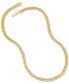 ფოტო #4 პროდუქტის Curb Link 20" Chain Necklace in 14k Gold-Plated Sterling Silver
