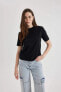 Kadın T-shirt M9595az/bk81 Black