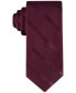 Men's Solid Textured Stripe Tie