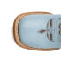Фото #7 товара Ferrini Ella Embroidery Square Toe Cowboy Womens Blue Casual Boots 8109325