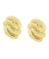 Фото #2 товара Knot Statement Stud Earrings