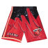 Mens Mitchell & Ness NBA HYPER HOOPS SWINGMAN SHORTS - MIAMI HEAT 1996