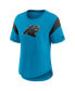 Women's Blue Carolina Panthers Primary Logo Fashion Top