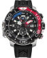 ფოტო #1 პროდუქტის Men's Eco-Drive Promaster Aqualand Black Rubber Strap Watch 46mm