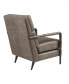 Фото #4 товара Gavin 28.5" Faux Leather Channel Accent Armchair