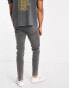 ASOS DESIGN skinny jeans in washed black