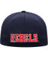 Фото #5 товара Men's Navy Ole Miss Rebels Reflex Logo Flex Hat