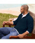 ფოტო #3 პროდუქტის Men's Long Sleeve Raglan Social Active Quarter Zip