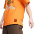 Фото #6 товара Puma Carrots X Graphic Crew Neck Short Sleeve T-Shirt Mens Orange Casual Tops 62