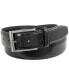 ფოტო #3 პროდუქტის Men's Carmine Leather Belt