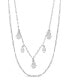 Фото #1 товара Sterling Forever women's Evil Eye Hamsa and Figaro Chain Layered Necklace
