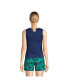 Фото #2 товара Women's Mastectomy High Neck UPF 50 Sun Protection Modest Tankini Swimsuit Top