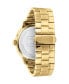 ფოტო #2 პროდუქტის Men's Gold Plated Stainless Steel Bracelet Watch, 44mm, Created For Macys