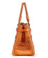 ფოტო #6 პროდუქტის Women's Genuine Leather Lantana Satchel Bag