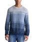 ფოტო #1 პროდუქტის Men's Waldy Gradient Striped Knit Pullover Sweater