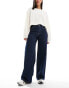 Vero Moda Remy wide leg jeans in dark denim