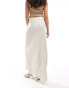 Фото #2 товара Y.A.S satin bias cut maxi skirt in luxe cream