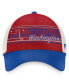 Фото #4 товара Men's Red, Royal Washington Capitals True Classic Retro Trucker Snapback Hat