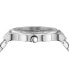 ფოტო #2 პროდუქტის Women's Three-Hand Quartz Vittoria Silver-Tone Stainless Steel Bracelet 38mm