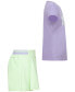 Little Girls 2-Pc. Prep In Your Step Skort & Top Set