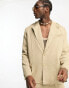 Фото #5 товара Reclaimed Vintage unisex limited edition relaxed blazer with distressing in stone co-ord