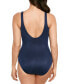 Фото #2 товара Women's Silver Shores Temptress Tummy-Control One-Piece Swimsuit