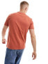 Фото #7 товара Calvin Klein micro logo interlock t-shirt in orange