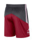 ფოტო #4 პროდუქტის Men's Charcoal and Crimson Alabama Crimson Tide Team Performance Knit Shorts