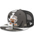 Фото #1 товара Men's Urban Camo Cleveland Browns 9FIFTY Trucker Snapback Hat