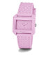 ფოტო #5 პროდუქტის Women's Analog Pink Silicone Watch 32mm