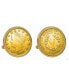 Фото #1 товара Запонки American Coin Treasures с золоченым ободком монеты Liberty Nickel.